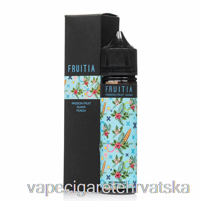 Vape Hrvatska Passion Fruit Guava Punch - Fruitia - 60ml 3mg